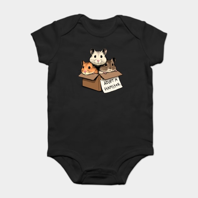 Adopt a Hamster Baby Bodysuit by GoshWow®